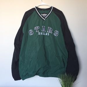 Throwback Dallas Stars Side-Vent Pullover Jersey